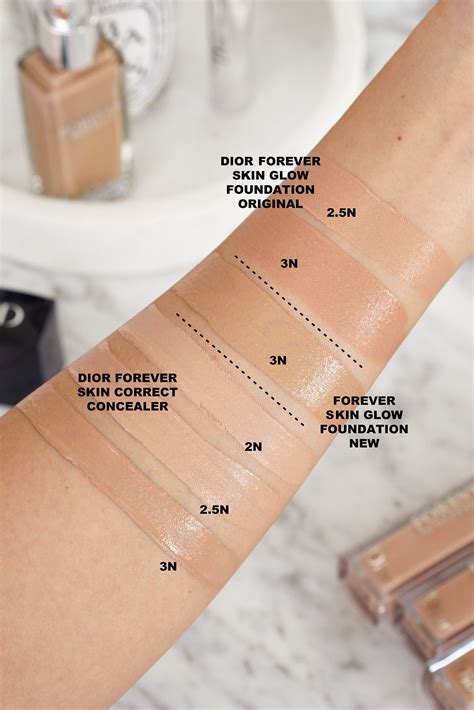 dior forever skin glow vs matte|dior forever glow shades.